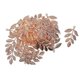 thumbnail image 1 of 30 Unids/lote De Ramas Grandes De Hojas De Filigrana, Accesorios Para Hacer Joyas, Oro Rosa, 1 of 5