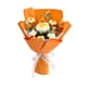 thumbnail image 5 of Ramo De Flores De Ganchillo Terminado, Regalo Para Mamá, Flores Artificiales Tejidas A Mano En Amarillo, 5 of 5