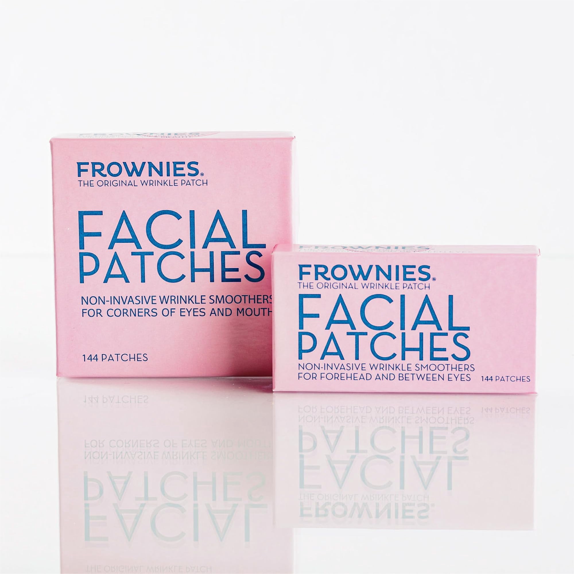 Frownies - Parches Antiarrugas Para Rostro, Frente Y Ojos Fruncidos, 144 Parches