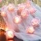 thumbnail image 3 of Guirnalda de luces LED rosadas a batería de 3 m, 20 LED, 6 cm de diámetro, PE (rosa), 3 of 5