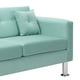 thumbnail image 4 of Sofa New Retro 3c Felpa 12 Verde Agua, 4 of 6