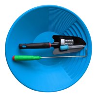 Magideal - Kit De Batea De Oro Herramienta De Recolección Aguas Agitadas Diferentes Rápidos Equipo Para Exteriores Herramienta De Prospección Separación Efectiva Azul Claro