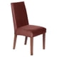 thumbnail image 2 of Silla Cadiz Tela Velvet Chocolate, 2 of 4