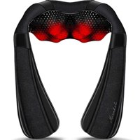 Masajeador De Cuello Mirakel Shiatsu Con Calor Para Cuello, Espalda Y Hombros