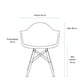 thumbnail image 2 of Sitial Eames Daw Réplica Gris Claro, 2 of 2