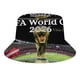 thumbnail image 1 of Copa Mundial de la FIFA Sombrero bucket para adultos, gorra de protección solar, sombrero de pescador plegable para viajes al aire libre, pesca y actividades de verano, 1 of 6