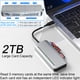 thumbnail image 4 of Lector de tarjetas Memory Stick Pro Duo Yeemie Pro 7 en 1 USB-C, 4 of 7