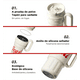 thumbnail image 4 of Botella Super Tumbler GE-CK23AW-B71 1200ML Blanco, 4 of 6