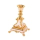 thumbnail image 2 of Candelabro De Aleación, Centro De Mesa Para Bar, Boda, Decoración Del Hogar, Dorado Y Blanco, 2 of 5