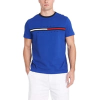Camiseta Tommy Hilfiger Para Hombre, Manga Corta, Cuello Redondo, Logotipo