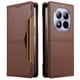thumbnail image 1 of Funda Billetera para [Xiaomi Redmi Note15 Pro 5G] Tarjetero Magnético Soporte Marrón, 1 of 6