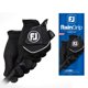 thumbnail image 1 of Guantes de Golf FootJoy RainGrip Negro Cadet Mediano (Par), 1 of 4