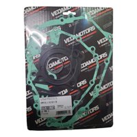 Genérico - Kit De Empaquetaduras Completo Suzuki Gsxs 150 - Gsxr 150 Negro