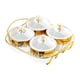 thumbnail image 2 of Recipiente Dividido Para Servir Con Tapa, Plato Para Aperitivos, Galletas, Dulces, Chocolates, 4 Tazones, 2 of 5