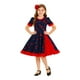 thumbnail image 1 of Vestido Huasa Chinita Floreado Niña Varios Colores Fiestas, 1 of 4