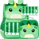 thumbnail image 1 of 3PCS Backpack for Girls and Boys 15" Kids Sequin Bookbag with Lunch Box Unicorn Dinosaur Cat Pink Purple Blue Green School Bag, 1 of 3