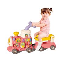 Genérico - Caminador Tren 5 En 1 Rosa