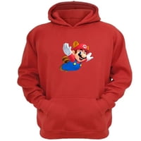 Genérico - Polerón Canguro Plomero Rojo Rojo Talla S Unisex