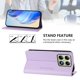 thumbnail image 3 of Funda Billetera con Soporte para Xiaomi 14T Bloqueo RFID Plegable Morado claro, 3 of 6