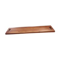 Magideal - Tabla De Charcutería Grande De 36 Pulgadas, Bandeja De Madera Para Comida, 91 Cm X 27 Cm, Bandeja Para Aperitivos De Fiesta Para Exhibición De Frutas