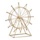 thumbnail image 2 of Escultura Giratoria Decorativa Modelo Rueda De Mesa Para Estantería Recuerdo Dorado, 2 of 5