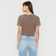 thumbnail image 2 of Polera Mujer Fun Crop Café Corona, 2 of 5