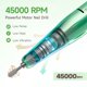 thumbnail image 3 of Taladro de uñas HQMPHQ 45000 RPM recargable verde, 3 of 8