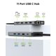 thumbnail image 2 of Estación de acoplamiento USB C Omars 11 en 1 con doble monitor 4K, 2 of 9