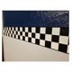thumbnail image 2 of Borde Rolling Borders Bandera a Cuadros 11.4 cm Borde Negro 4.5 m, 2 of 8