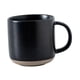 thumbnail image 1 of Taza de café de cerámica, taza de té para adultos y niños, taza de leche reutilizable de 350ml, taza de café para bebidas, café con leche, jugo, cocin Negro, 1 of 5