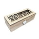 thumbnail image 1 of Caja De Té Mediana De Madera 3 Espacios Con Corazón M, 1 of 2