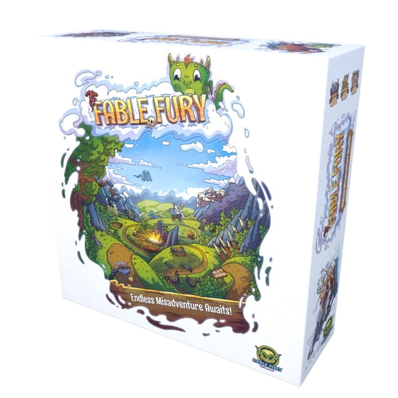 Juego de mesa Fable Fury: fantasía cooperativa roguelike para 1-6 jugadores