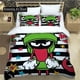 thumbnail image 1 of Marvin The MartianBedding Set Boys Girls Duvet Cover Pillowcase Bed Set Adult Bedroom, 1 of 5