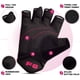 thumbnail image 4 of Guantes para Levantamiento de Pesas RDX Medio Dedo Antideslizantes con Acolchado, 4 of 9