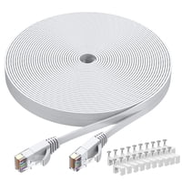 Cable Ethernet Busohe Cat6 De 60 M Blanco Para Red Informática