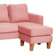 thumbnail image 4 of Seccional Venecia Intercambiable Tela Velvet Palo Rosa, 4 of 5