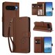 thumbnail image 2 of Funda Cartera Trébol para Google Pixel 9 Pro XL 5G con Ranuras Tarjetas y Carga Inalámbrica Marrón, 2 of 6