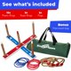 thumbnail image 3 of Ring Toss Game Elite Sportz para niños y adultos con 5 anillas de cuerda, 3 of 9