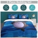 thumbnail image 5 of x403 My Neighbor Totoro Bed Duvet Cover Microfiber Bedding Sets 3D Printed Lightweight 3 Piece Comforter Sets, 1 Duvet Cover And 2 Pillow Shams for Kids Boys Girls 90"x90" jn403, 5 of 5