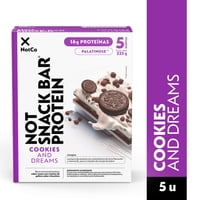Barra De Proteína Notsnack Cookies And Dreams Caja 225 G Notco