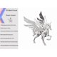 thumbnail image 2 of Kit de maqueta 3D de metal FILASLFT, pequeño unicornio mecánico, 2 of 7
