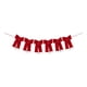 thumbnail image 5 of Guirnalda Navideña De Terciopelo Con Lazo, Fácil De Colgar, Decoración Navideña Para Escaleras, Diseño De Oficina, Color Rojo, 5 of 5