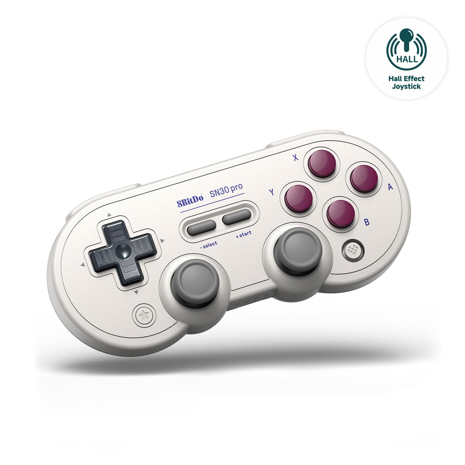 Controlador Bluetooth 8bitdo Sn30 Pro Hall Effect G Classic