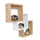 thumbnail image 4 of Repisa Ali 3 Modulos Café Claro - Blanco, 4 of 7