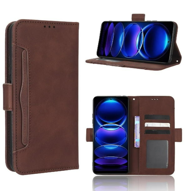Funda Tipo Billetera FOXDOCK para Xiaomi Redmi Note 12 5G – Tapa Flip con Tarjetero