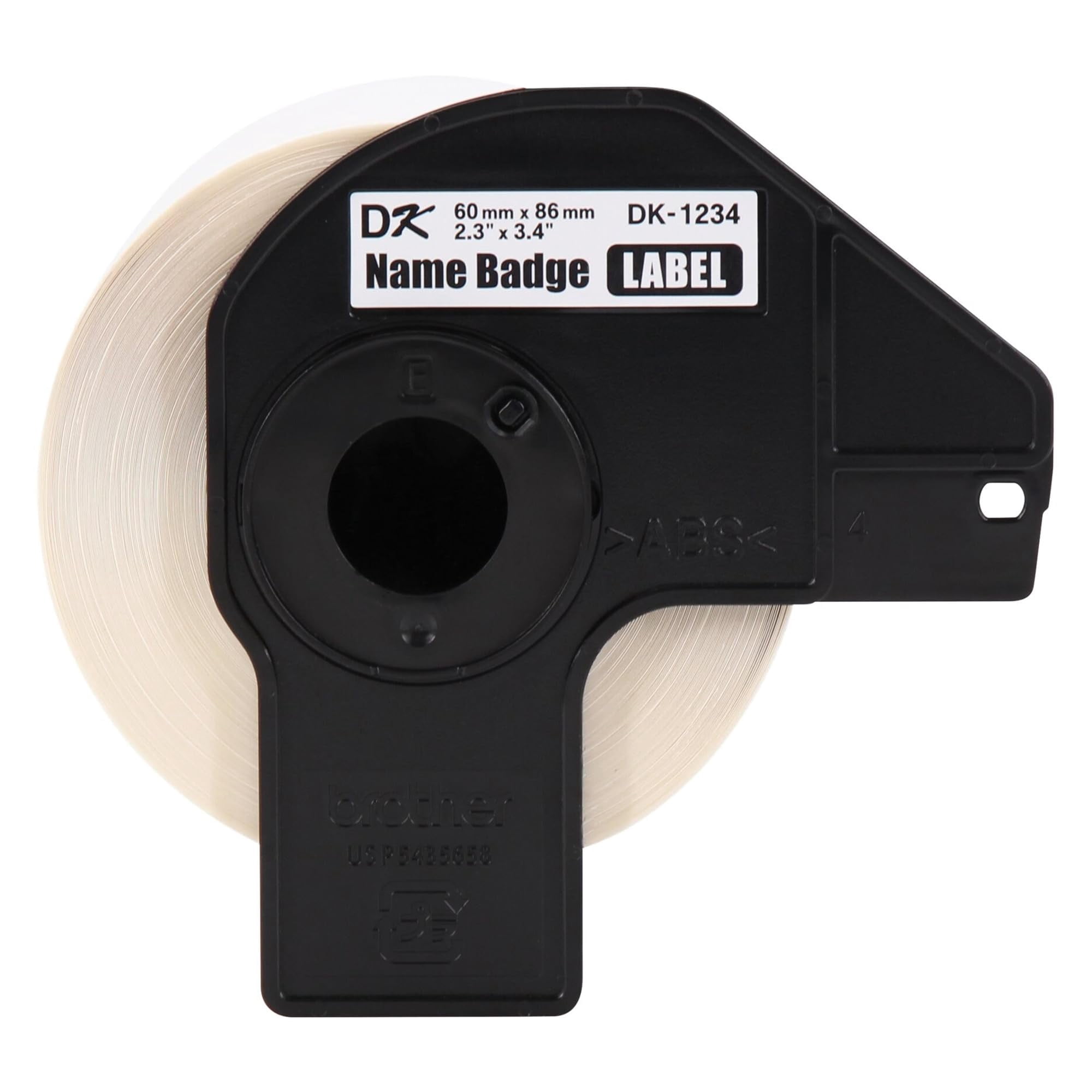 Etiquetas De Papel Para Identificativos Brother Dk-12343pk 260 Etiquetas