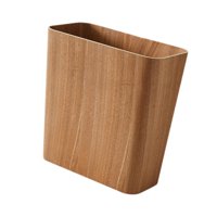 Bothyi - Cesto De Basura Estrecho Para Baño, Sala De Estar, Hogar, Marrón Claro