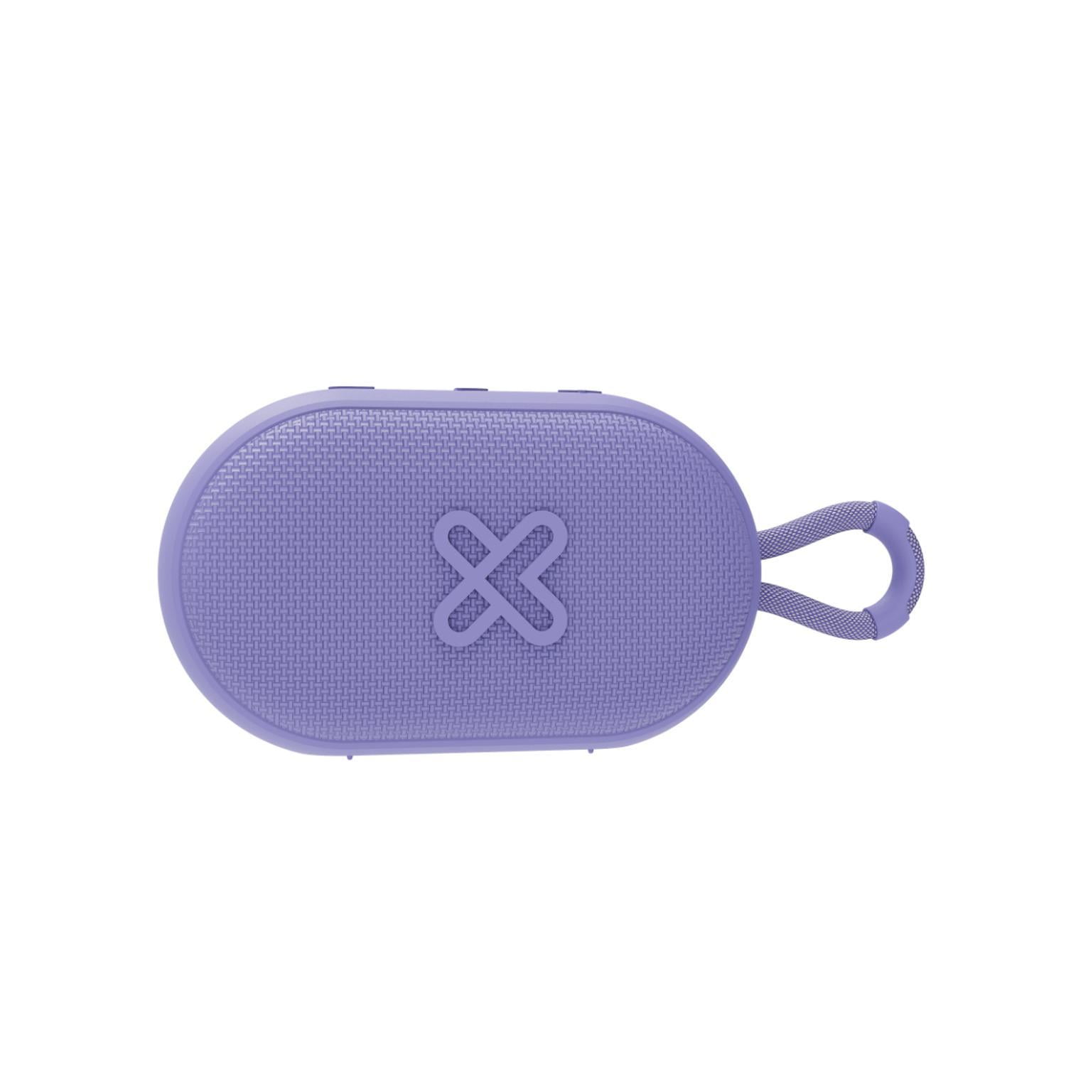 Parlante Bluetooth Portátil Klip Xtreme Groovesplash Púrpura Kbs-030pr