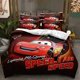 thumbnail image 1 of Cars Lightning McQueen Double Duvet Cover Single Bed Duvet Cover Deluxe Comfort Children's Bedding Set Bedroom Decoration Bed Sheets, 1 of 5