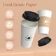 thumbnail image 4 of Tazas de café Coolcap 16 oz, paquete de 100 con tapas y fundas, 4 of 9